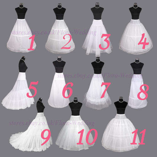 Wedding Dress Petticoats